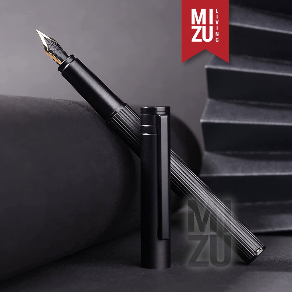 HONGDIAN H1 GOLDEN DAWN Fountain Pen Gift Set Long Blade Architect Nib