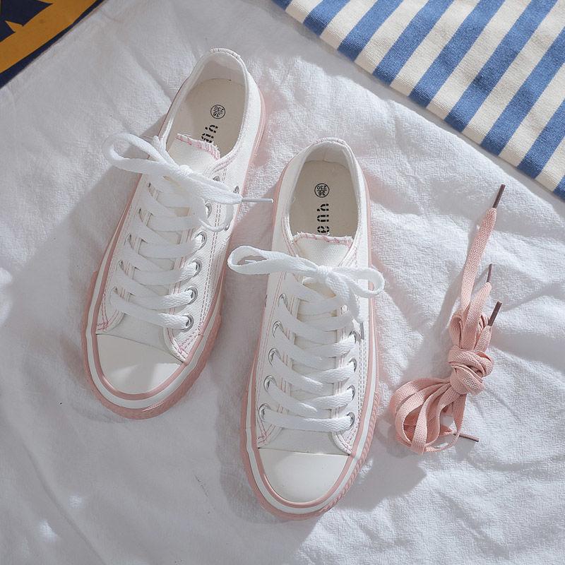 Free Box Sneakers Kasual Import Sepatu Sneakers Korea Sepatu Wanita Cantik NS7204 Sepatu Sneakers Wanita Termurah