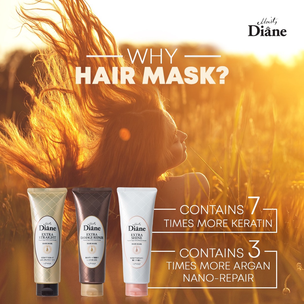 Moist Diane Extra Hair Mask Series (150g)