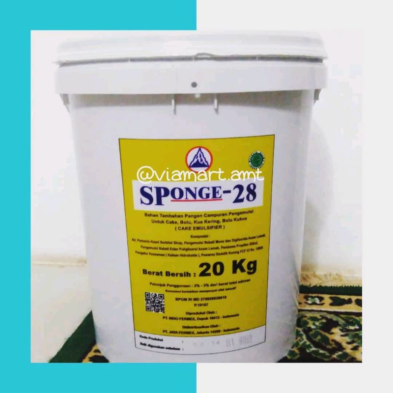 

Sponge 28 Repack 1kg, 500gr, 250gr