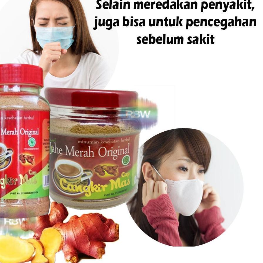 

READY ✅Jahe Merah+Temulawak Original Cap Cangkir Mas Minuman Kesehatan Herbal JAHE MERAH Minuman instan|RA9