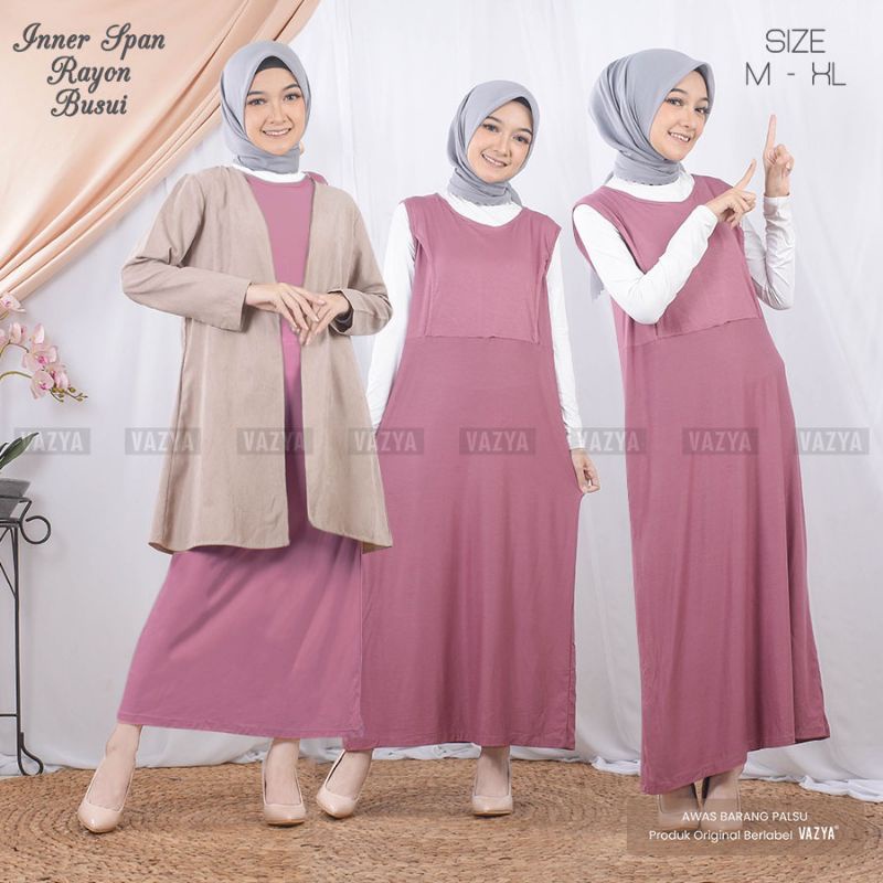 Inner Span Manset Gamis Busui Rayon