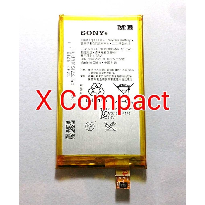 Baterai - Sony Xperia X Compact - F5321 - SO-02J - Docomo