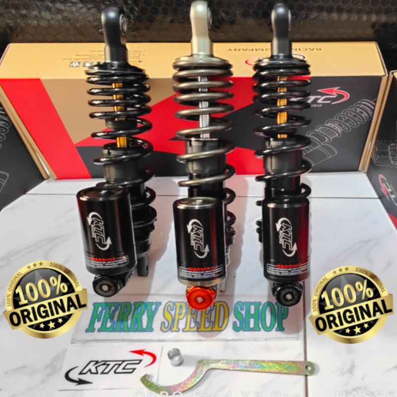 Shockbreaker KTC Tabung bawah Fazzio Gear Mio Fino Genio Vario Beat Scopy / Shock ktc Apex Vario Bea