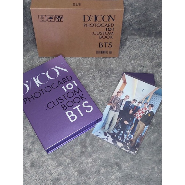 binder dicon & sleeve pothocard, card holder NCT & BTS dicon