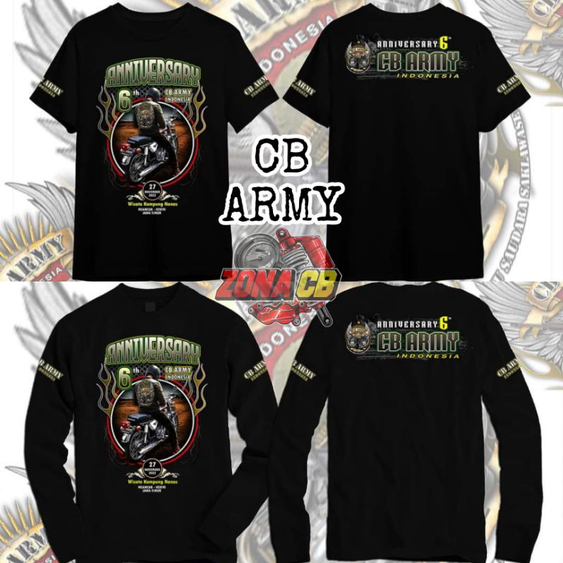 kaos acara cb army indonesia original cb kontes contest ototrend