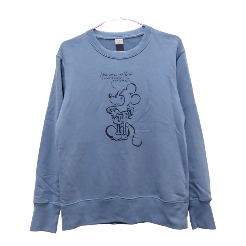 UT UNIQLO x Disney mickey faded blue size S