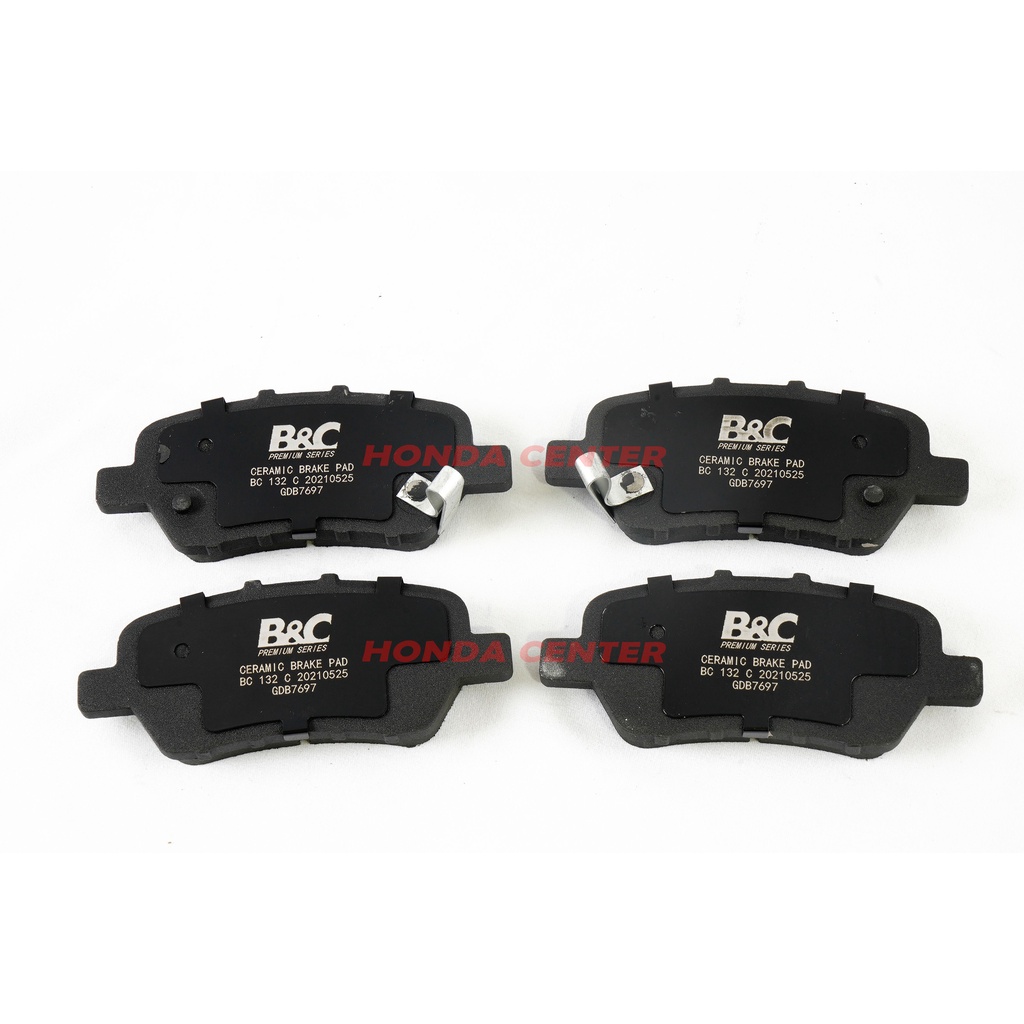 kampas rem brake pad belakang honda odyssey rb1 rb2 rb3 2004 2005 2006 2007 2008 2009 2010 2011 2012