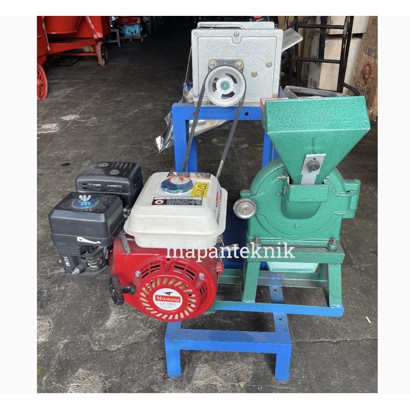 Mesin selep tepung/parut kelapa kopi multifungsi 2in1 plus mesin GX200