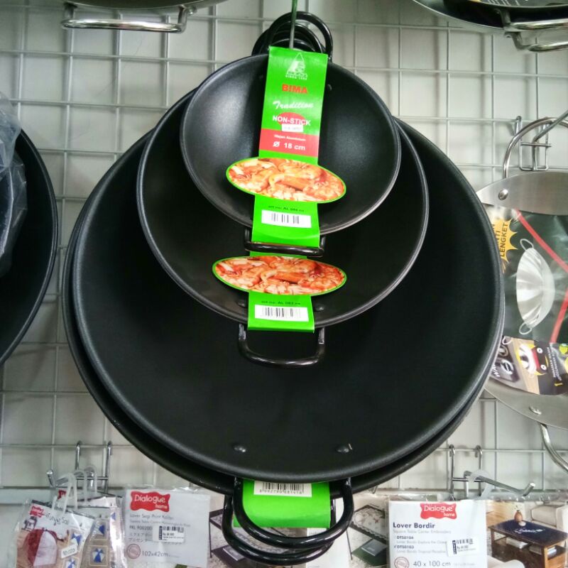 Bima Original Wajan Alumunium Centuria (Anti Lengket)