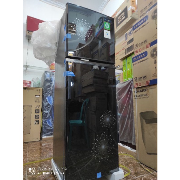 kulkas sharp 317mg 2 pintu garansi resmi/ kulkas Sharp SJ-317MG