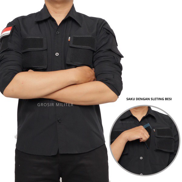 KEMEJA TACTICAL XXXL &amp; XXXXL PREMIUM