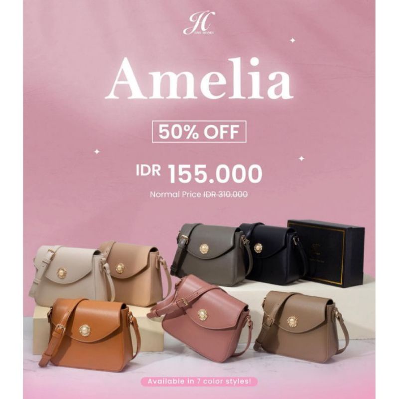 TAS AMELIA BAG JHIMSHONEY (FREE BOX)
