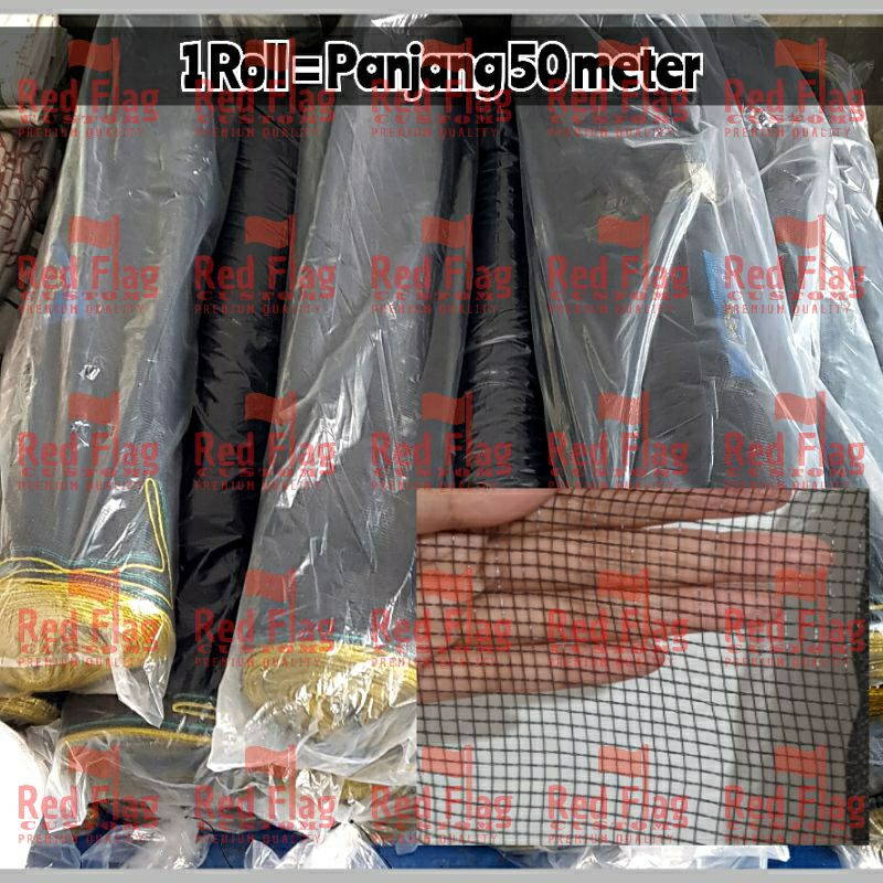 Jaring TL Hitam / Jaring Pagar / Waring / Jaring Pagar Ayam / Jaring Kebun / Jaring Pagar Tanaman