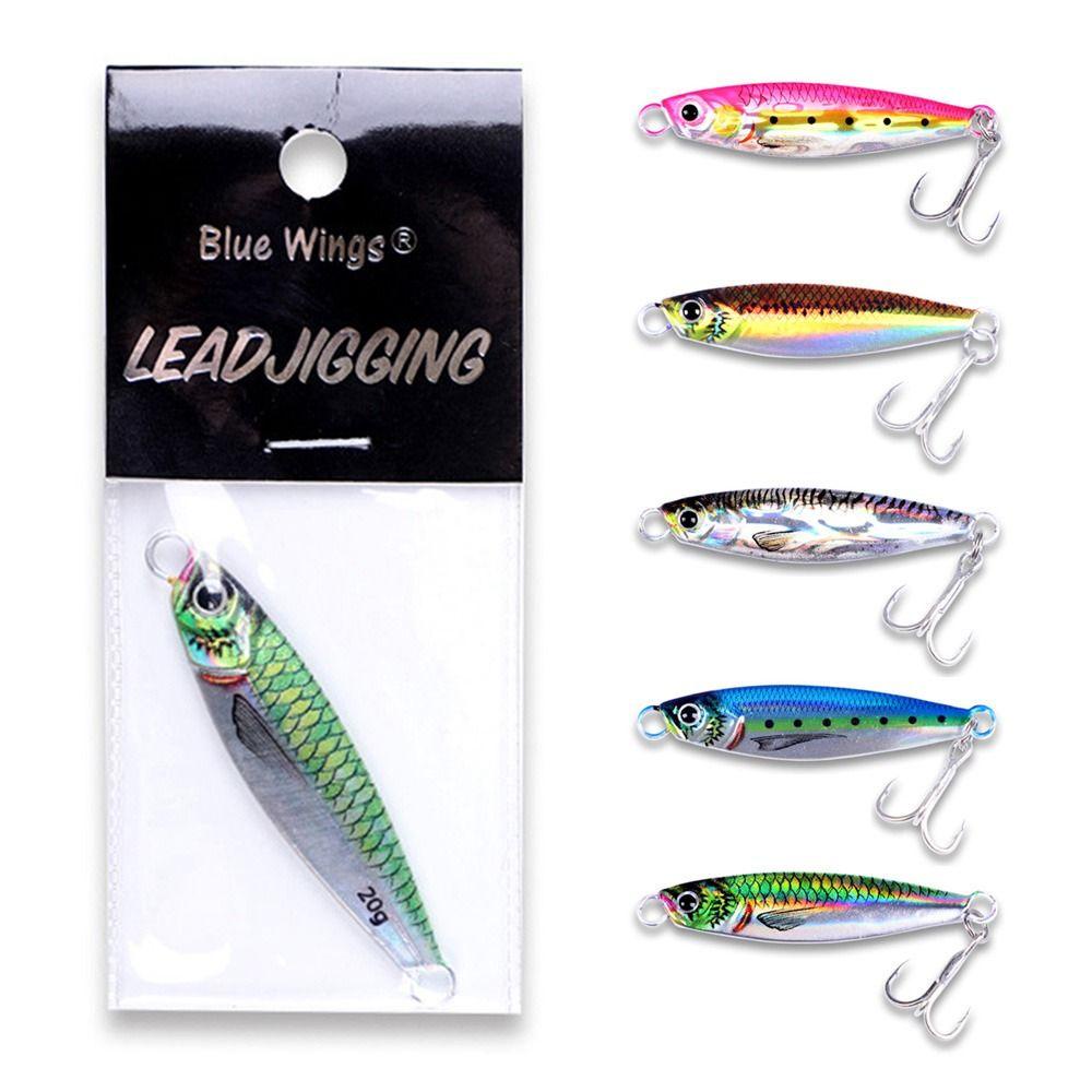 Preva Metal Fishing Lure Tenggelam 30g 65.5mm Ikan Kecil Warna Warni Spanyol