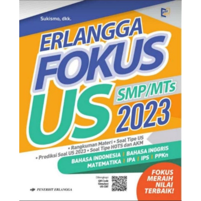 Erlangga Fokus UN&US SMP/MTs 2022,2023