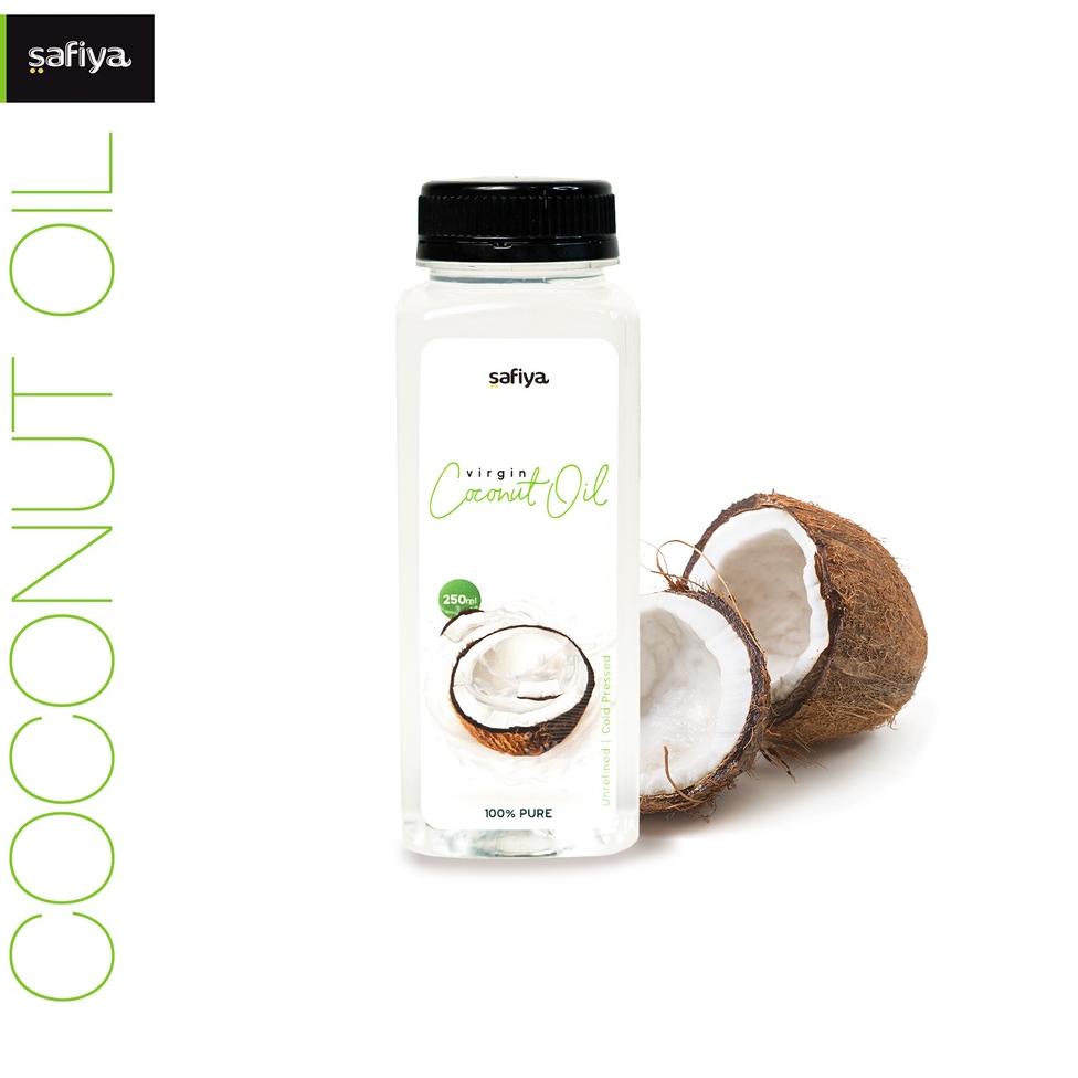 

Ready Stok Virgin Coconut Oil 250ml Pure Minyak Kelapa Murni VCO Authentic Safiya !!