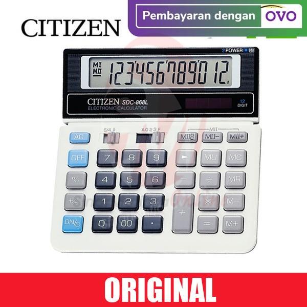 

Calculator Citizen Calculator Sdc-868L