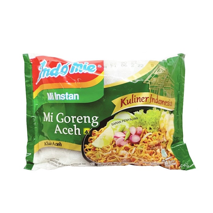 

TERBARU Indomie - Mie Instan KULINER INDONESIA - 1 bks - GORENG ACEH