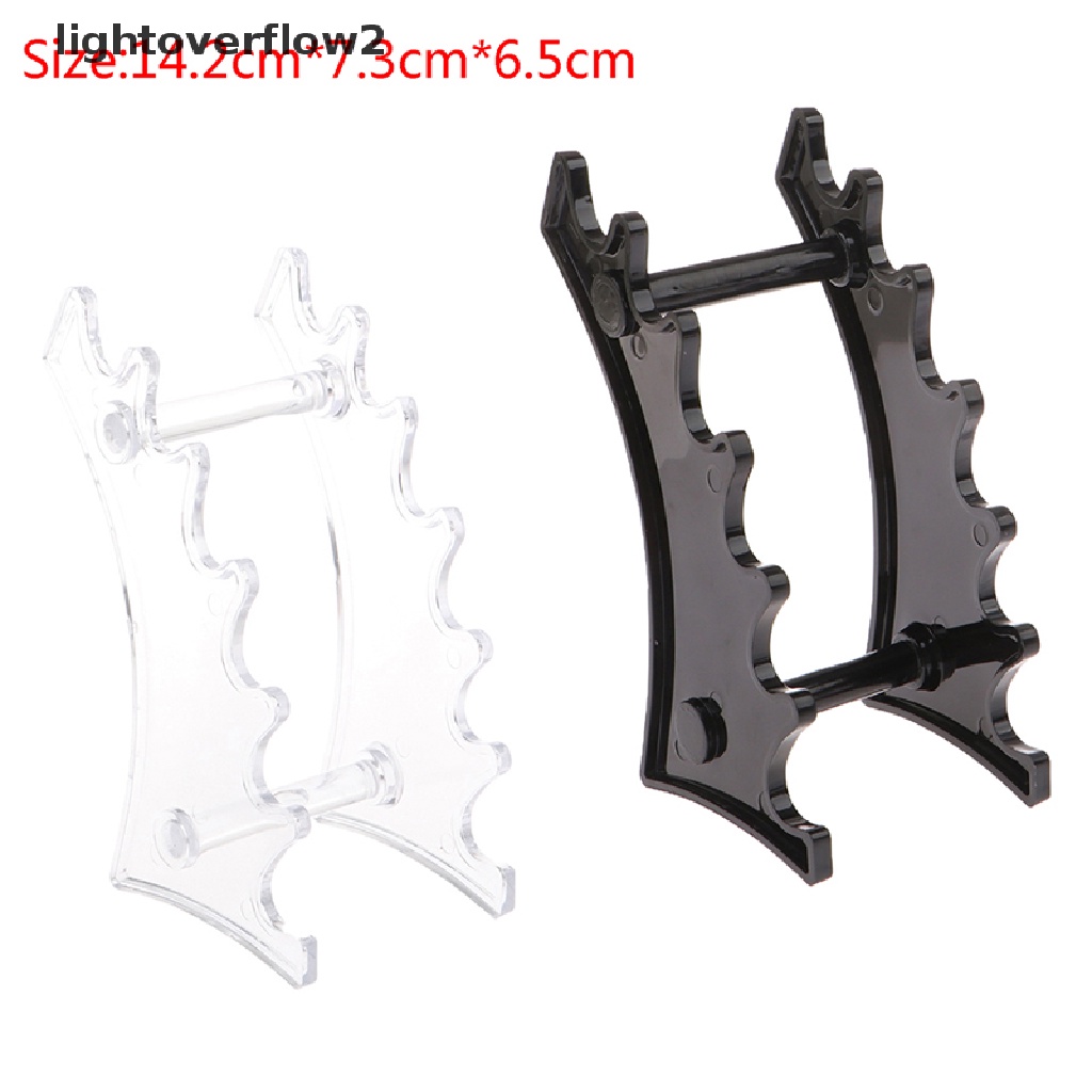 (lightoverflow2) 1 Set Stand Display Holder Brush Makeup / Kosmetik / Manicure / Nail Art