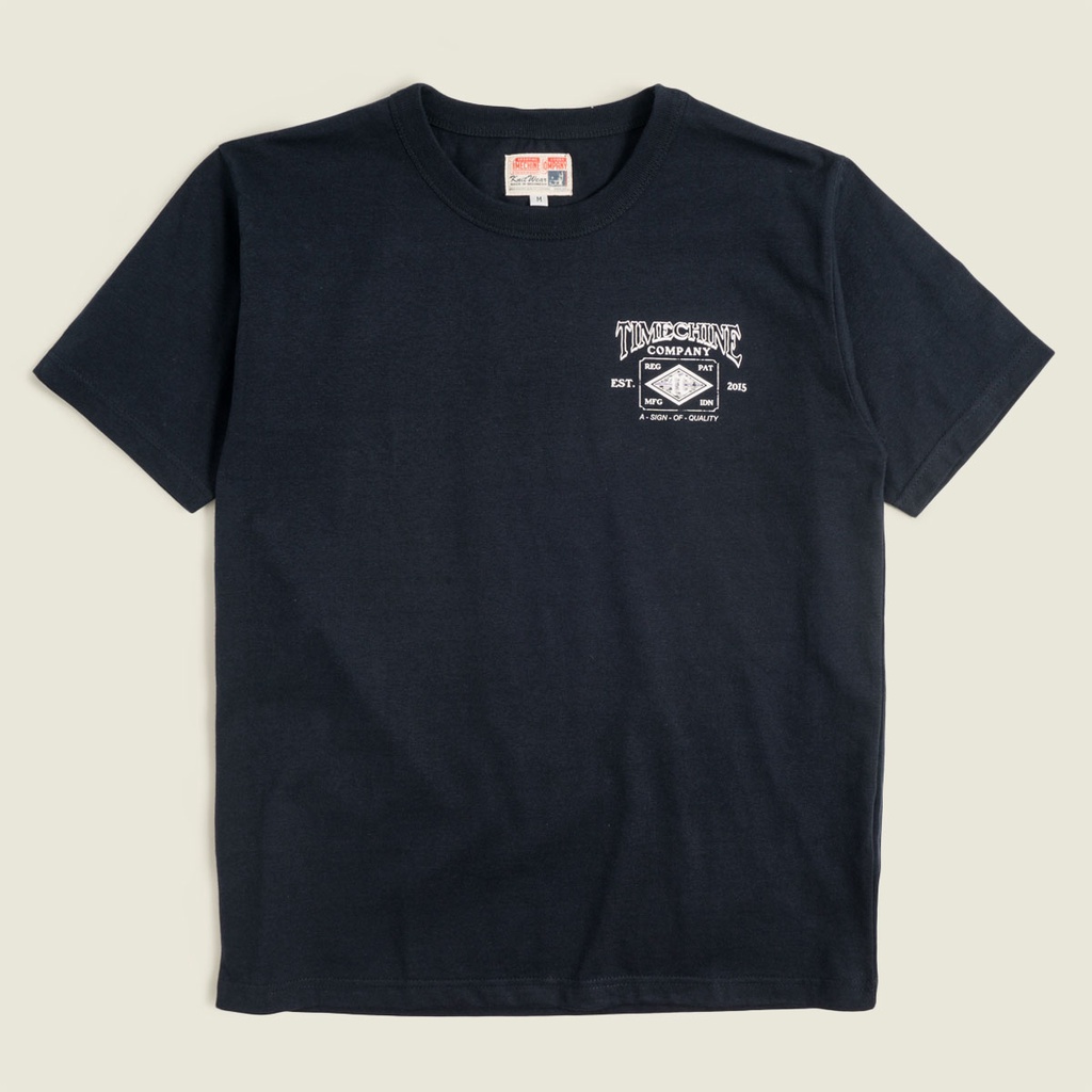 Timechine Co. Authentic T-shirt - Navy