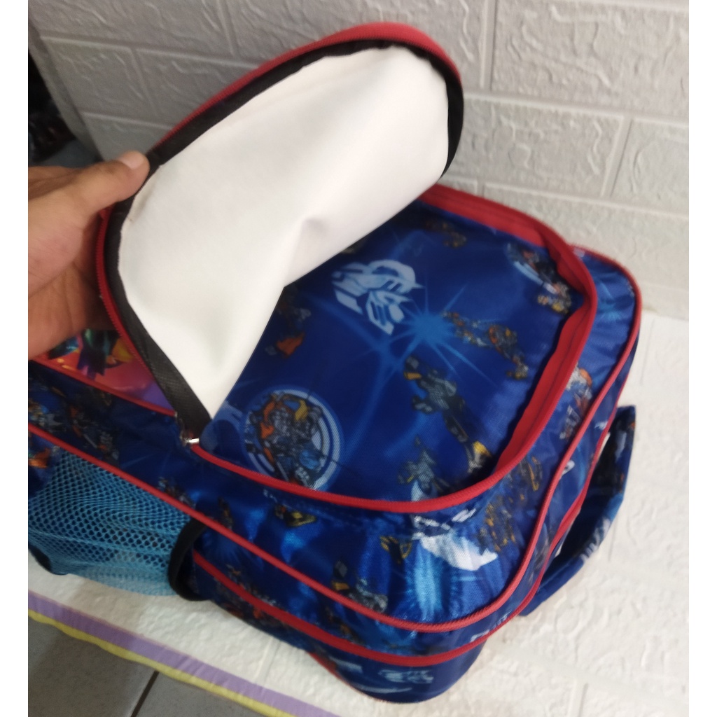 Tas ransel anak sekolah TK SD FULL PRINTING KARAKTER COWOK