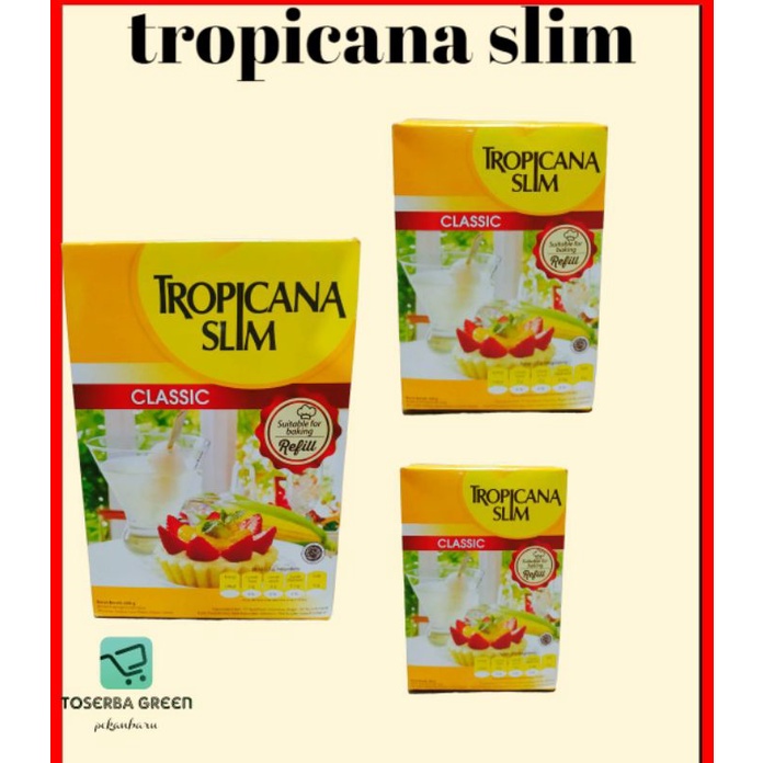 

Tropicana Slim Classic Suitable For Baking Refill 500gr