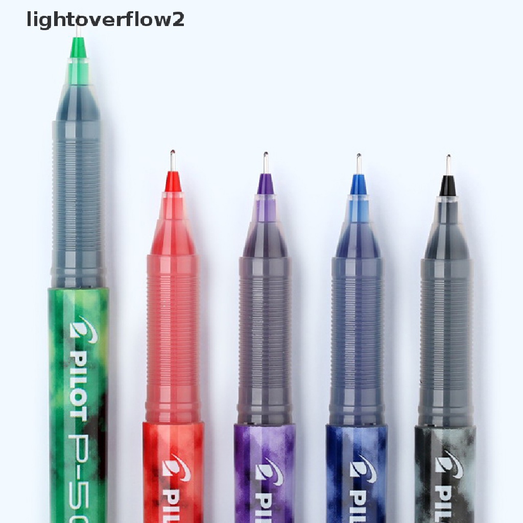 (lightoverflow2) Pilot P500 / P700 Pulpen Gel 0.5 / 0.7mm Untuk Pelajar