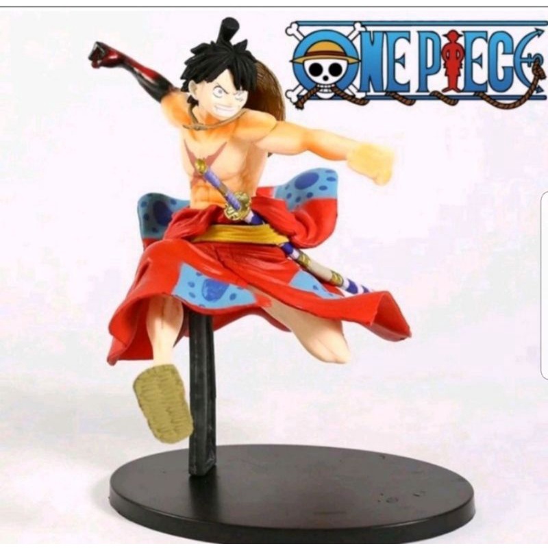 One Piece Action Figure Luffy Wano