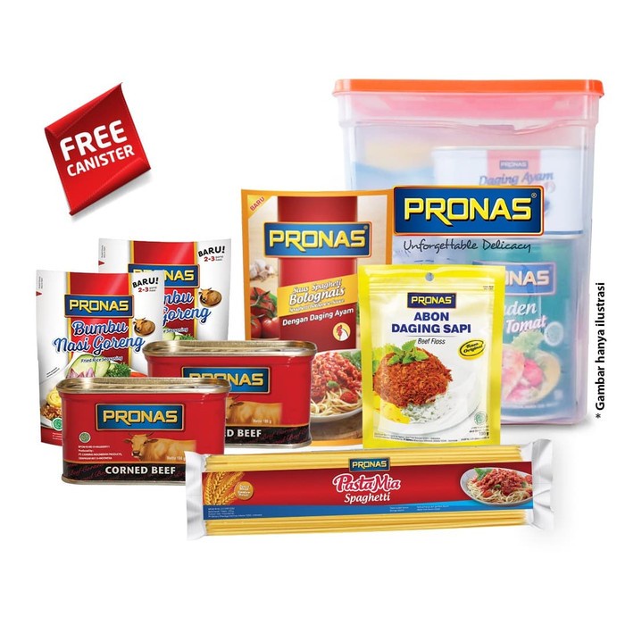 

[COD] PRONAS Paket Komplit Free Canister