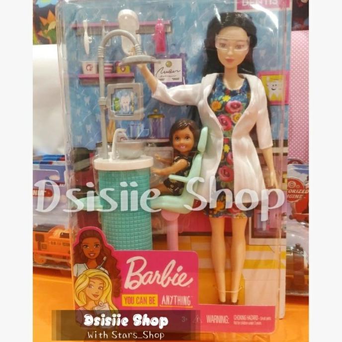 Jual Mainan Boneka barbie Dentis mattel original / mainan barbie