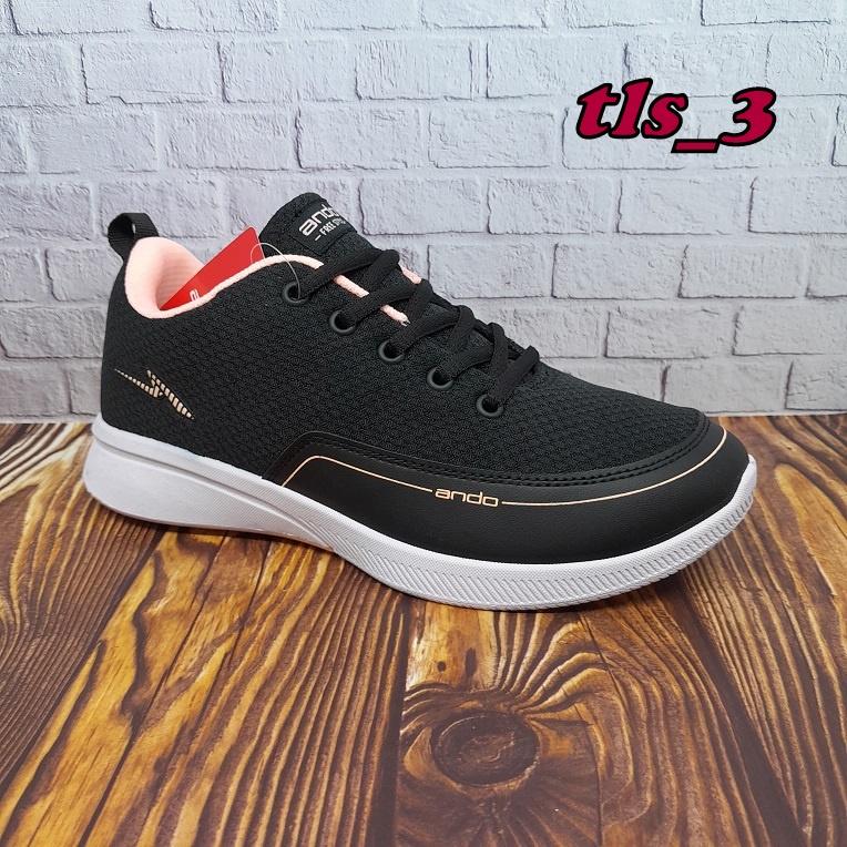 Sepatu Wanita Ando Varyn Tanza 37-40 Sepatu Sneaker Cewek Original