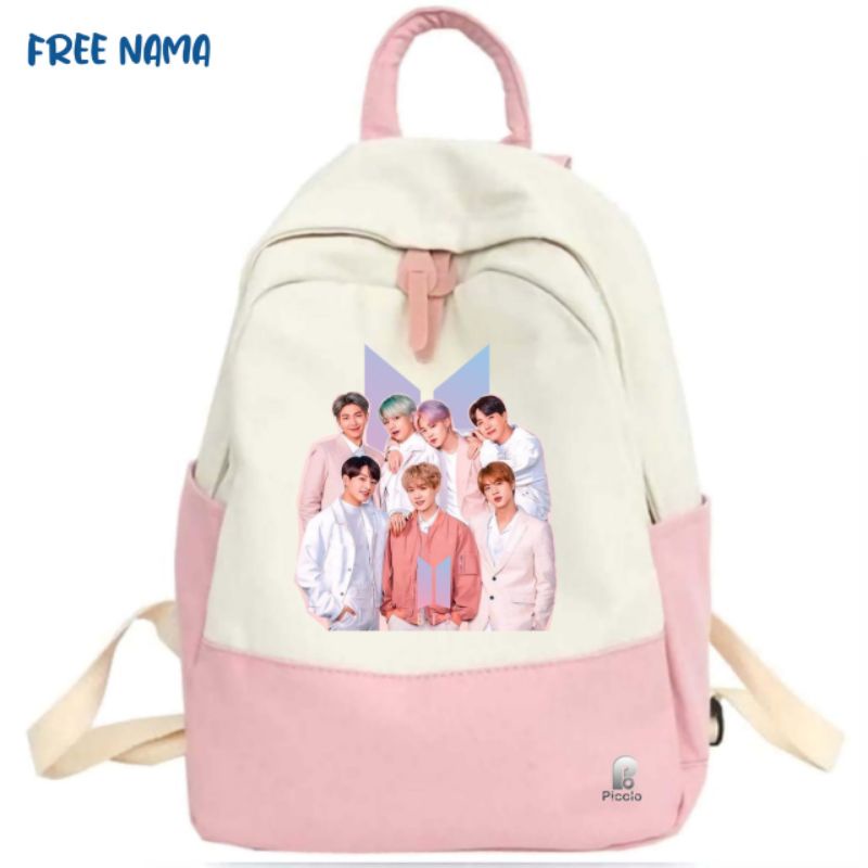 Tas Sekolah Anak SD Backpack bts army tas bts anak