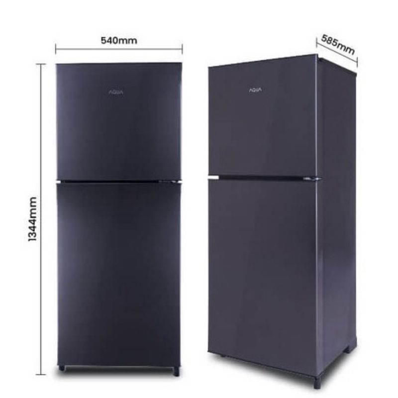 KULKAS 2 PINTU AQUA JAPAN TYPE AQR D251 LOW WATT D251DS