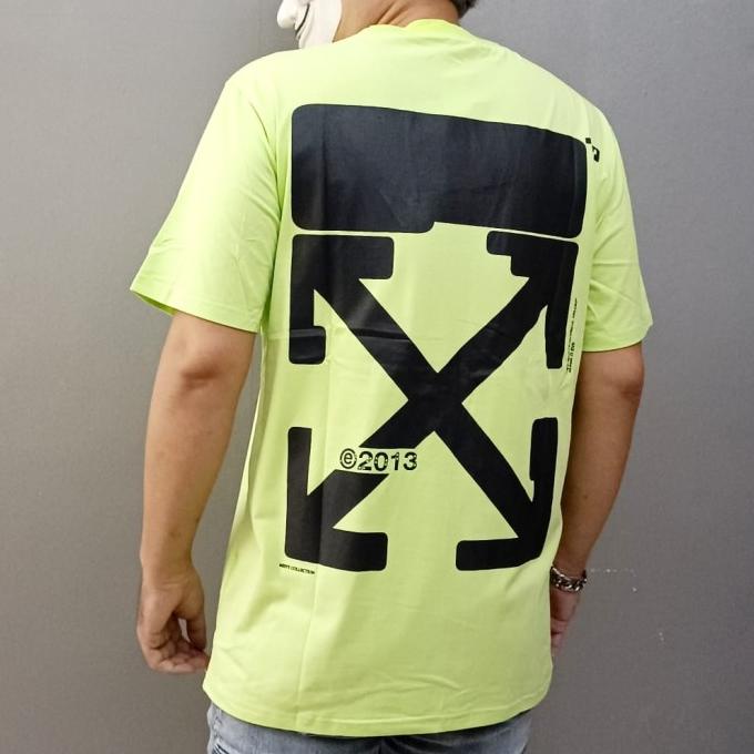 KAOS OFF WHITE FASHION PRIA DISTRO ORIGINAL IMPORT PREMIUM TSHIRT 111 NY86464TG