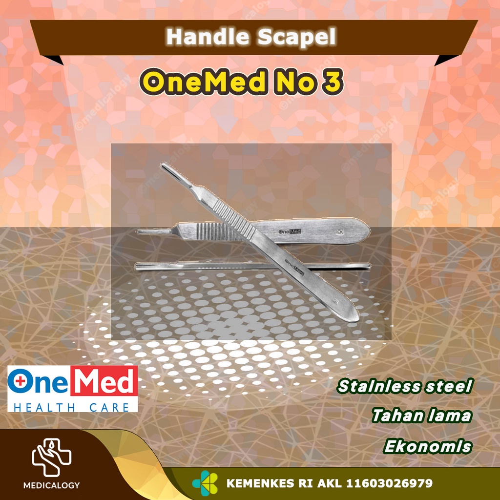 Handle Scapel OneMed No 3