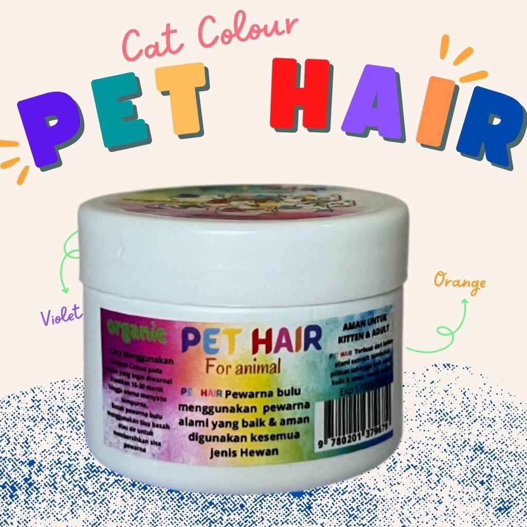 Cat Warna Semir Rambut Bulu Kucing Pet Hair Coloring Pet Hair FEZONE