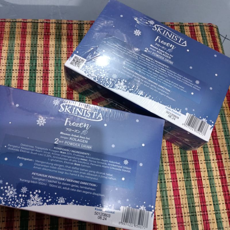 Skinista Frozen Collagen Powder Drink BPOM