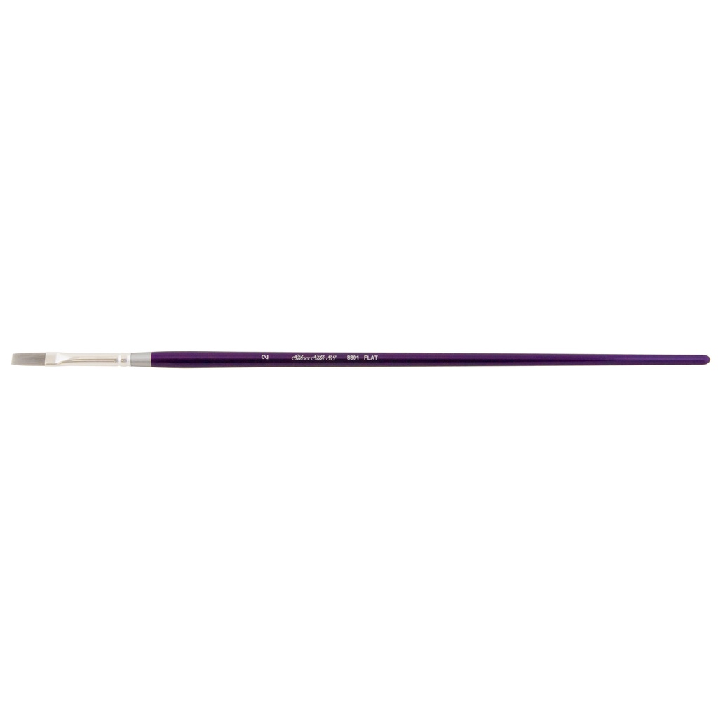 Silver brush/ Silver Silk 88® 8801 Flat LH