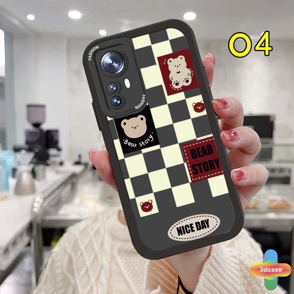 Casing Xiaomi Redmi Note 9 8 10 10S 9 10 PRO MAX 11 9S POCO C3 C31 X3 NFC X3 PRO 9 9C NFC 9A 9i 9T 9AT 9 PRO Power 10X POCO M2 PRO 10 Soft Case Motif Beruang