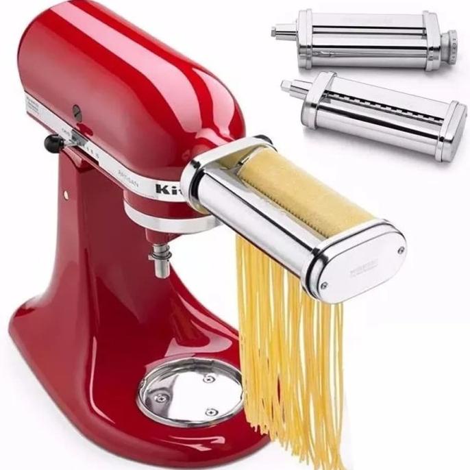 

Pasta Sheet Roller And Cutter Set - Putih - Ksmpra