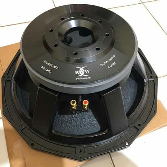 Komponen speaker18inch RDW PD1880 original