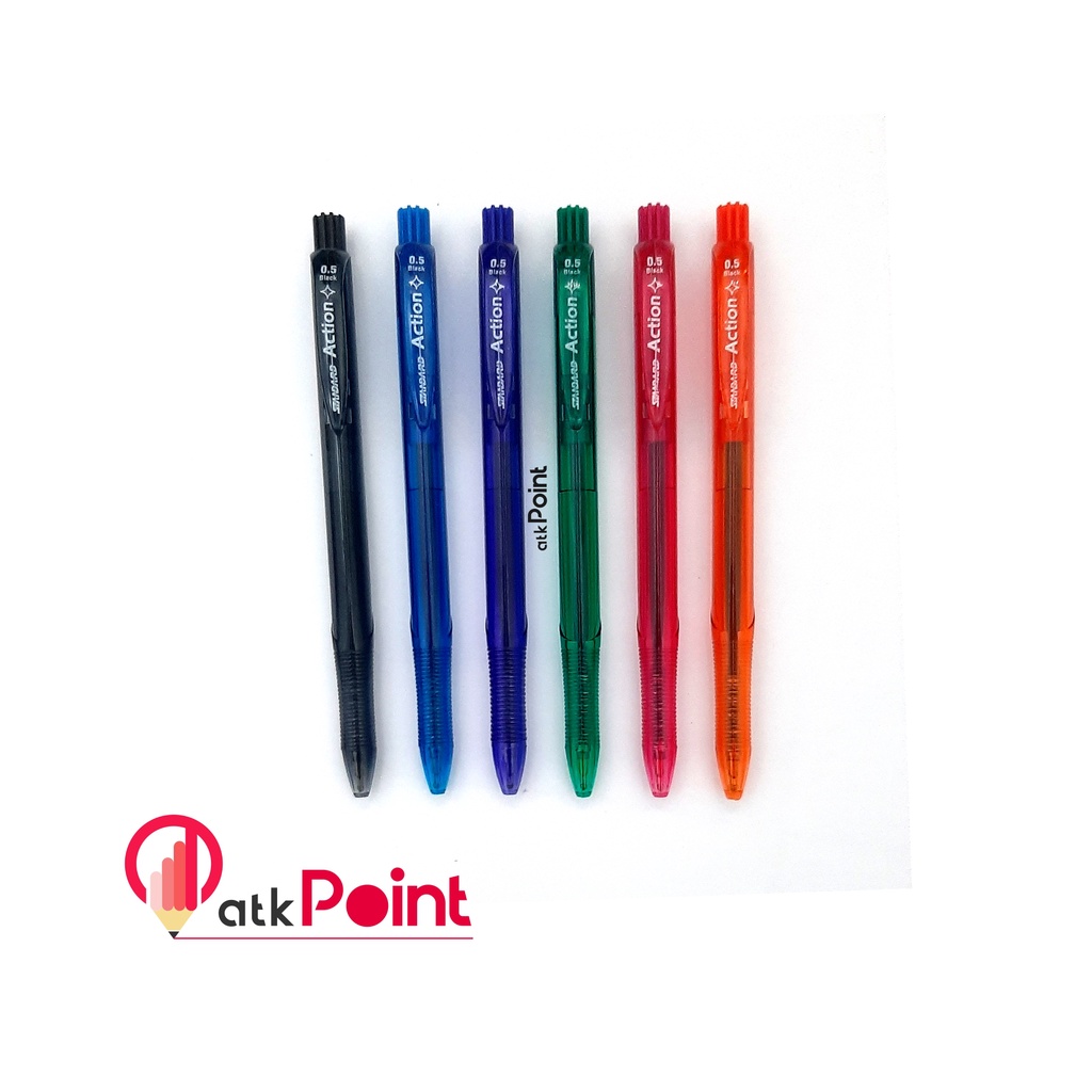 

BOLPOIN PULPEN PENA STANDARD ACTION 0.5MM (SATUAN)