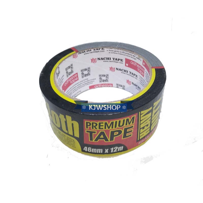 

Lakban Hitam Nachi 2 Inch Cloth Tape Nachi 46mm x 12m Lakban Hitam Nachi 46 mm x 12 m Isolasi Jilid Buku 46mm Solasi Hitam 2" Isolasi Cloth Tape 2" Isolasi Cloth Tape 2 Inch