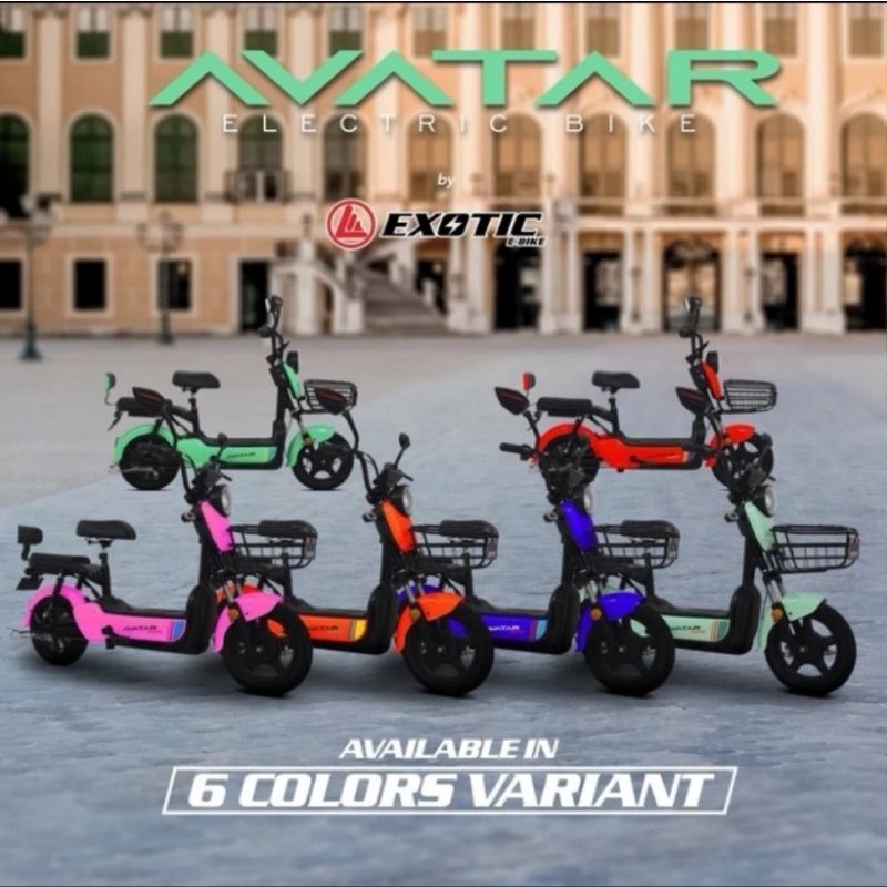 Sepeda Listrik Ebike Pasific Exotic Nimbuzz Avatar Afatar Charger Aki