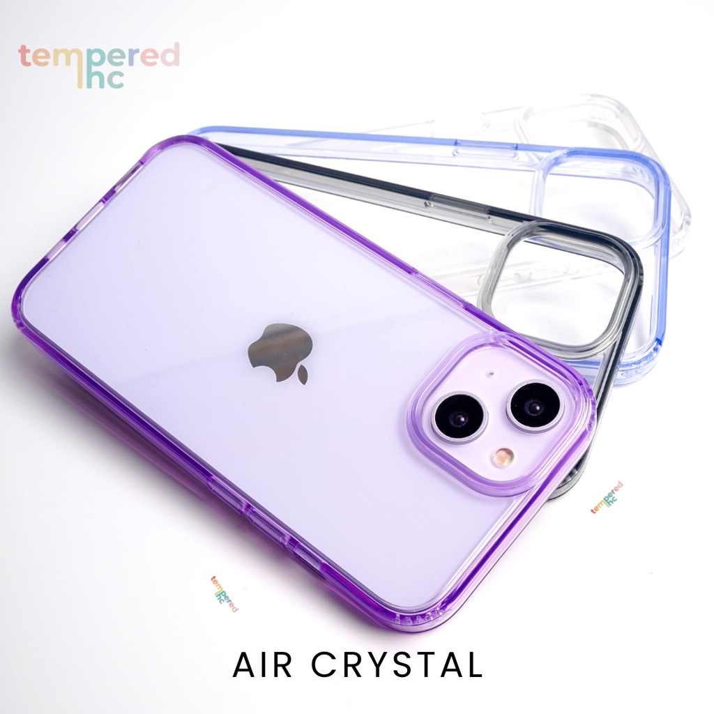 NEW !!! AIR CRYSTAL Case Iphone ( Iphone 12 - 14 promax READY !! )