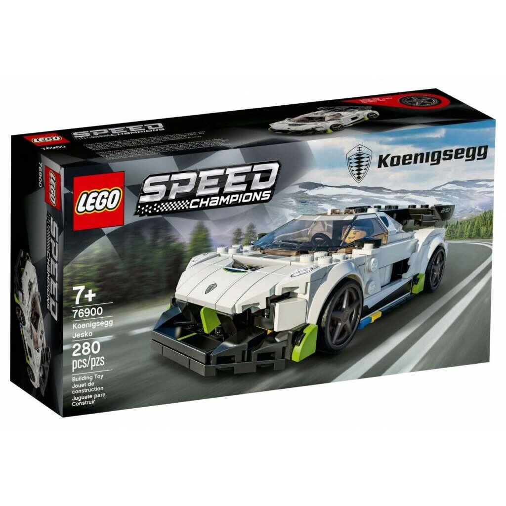 LEGO Speed Champions - 76900 Koenigsegg Jesko Set Building Kid Toy Model Race Motor City Racing Car 