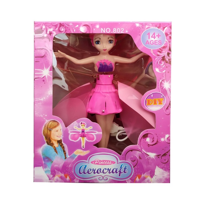 Jual Mainan Peri Terbang Kontrol Induksi Inframerah Princess Aerocraft Barbie Barbie Terbang