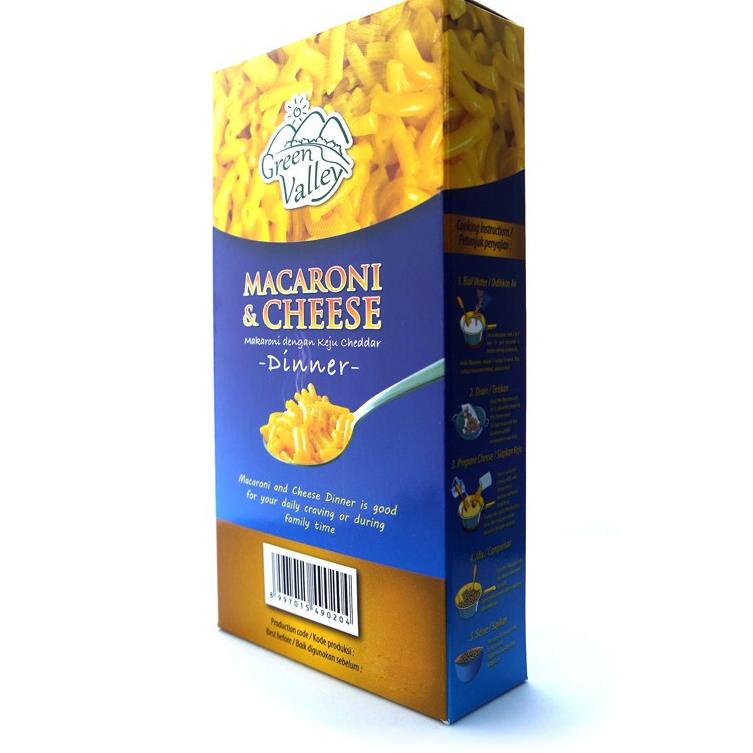 

✨ Green Valley Macaroni and Cheese 200 Gr (2 Pcs) !!!