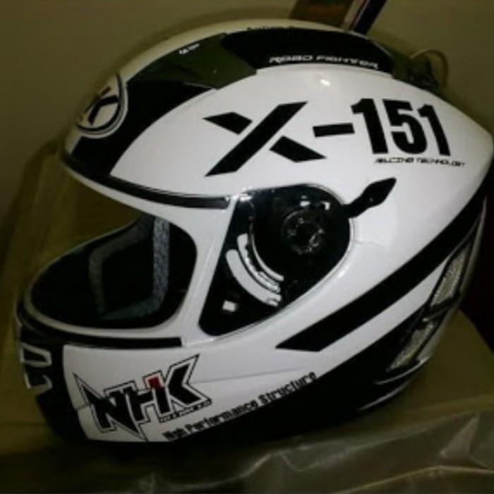 visor kaca NHK TERMINATOR N1200 X151 clear bening